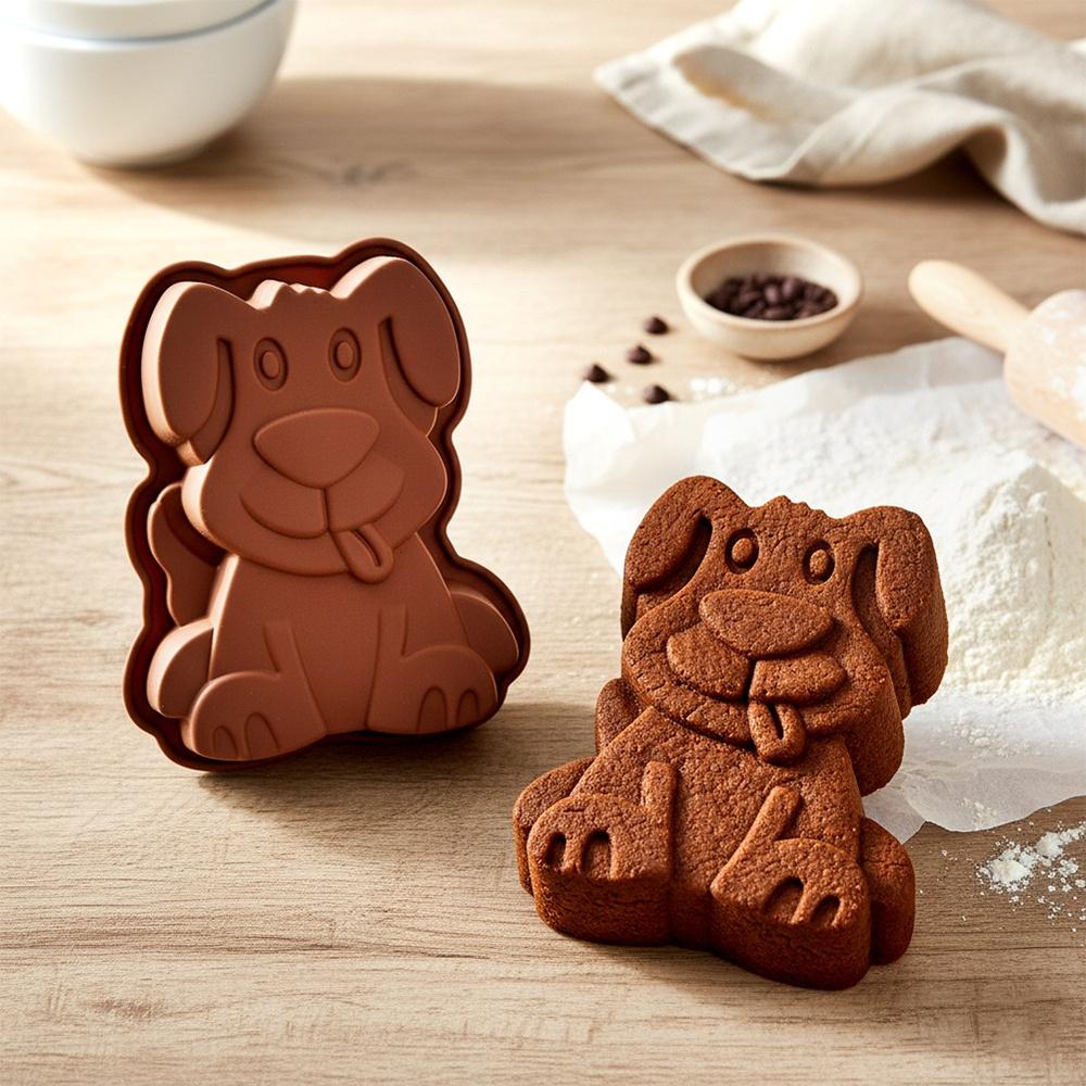 Forma Silikonowa Foremka Do Pieczenia Ciasta Deserów Ciastek Na Ciasto Pies