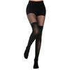 Black Hollow-Out Pantyhose Suspenders Fishnet Stockings Women Nightclub Tights Dance Sexy Fishing Net Stocking for Girls Socks