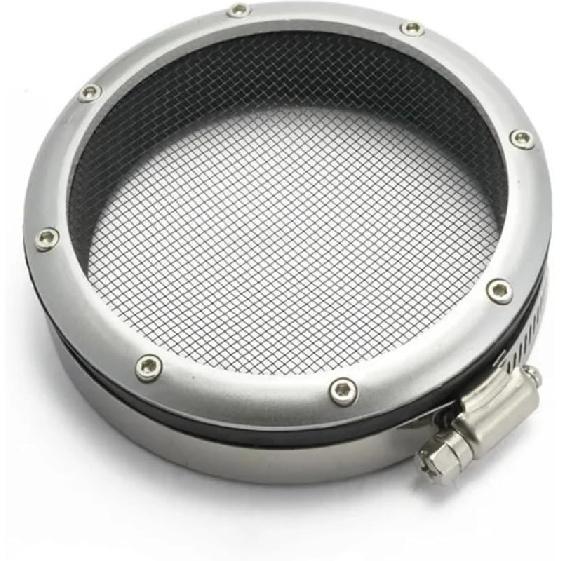 4  Turbo Inlet Grill Protector Guard Turbocharge Screen Mesh Air Filter Turbo Intake Filter Cover (102mm (4 inch)) 3 inches