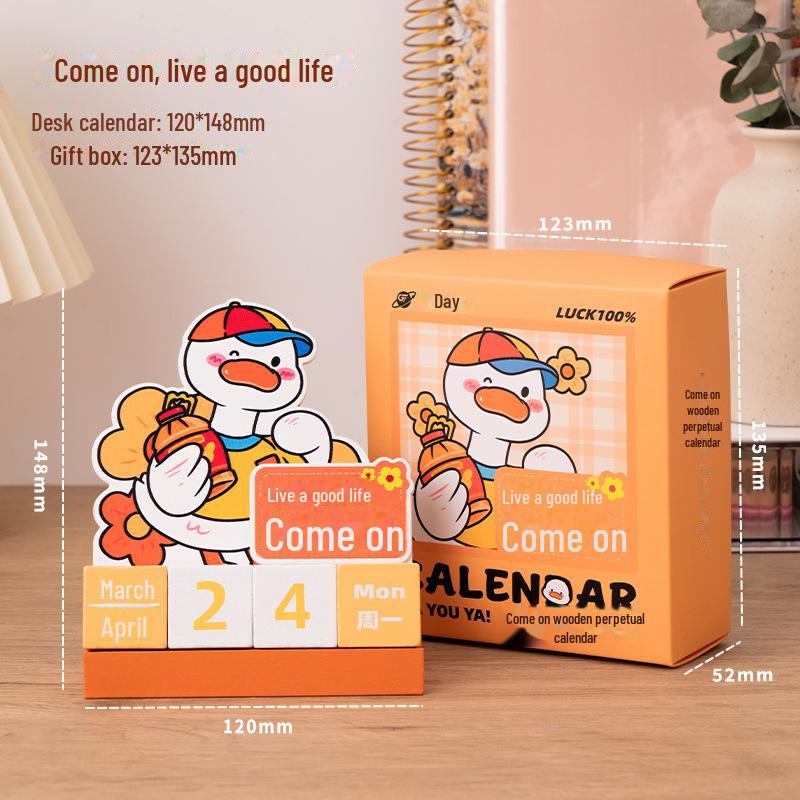 

Очаровательный деревянный вечный настольный календарь с пандой – студенческая награда или сувенир для путешествий