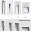 Recessed Frameless LED Stair and Corridor Light