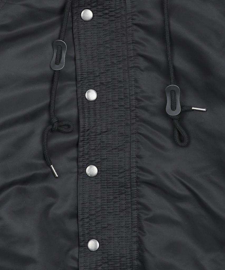 Glack Gj107 Reworked N2B Nylon Short Parka (Black)