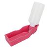 300ml Dog Water Bottle Automatic Hangable Pet Water Dispenser Bottle for Pet Dogs Cats Pink