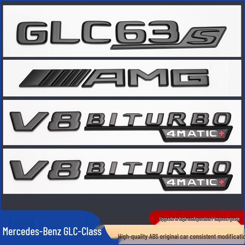 Zadní polepy a emblémy blatníků AMG pro Mercedes GLC260/GLC43/63S