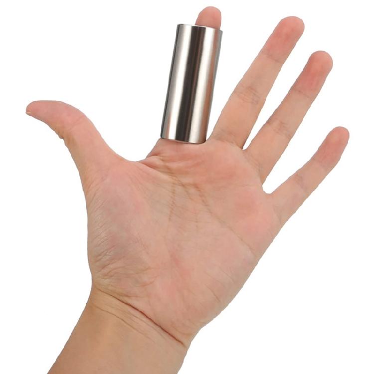 Guitar Slide, Stainless Steel Guitar Bass Slide Cylinder Tube Guitar Tone Bar