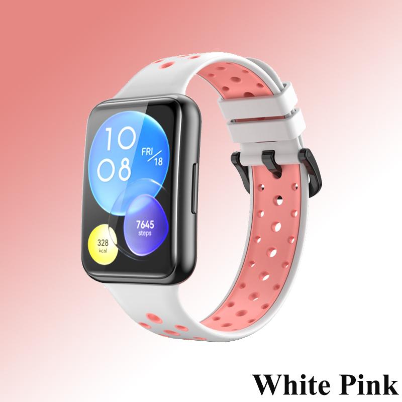 Silicone Strap For Huawei Watch FIT 2 Band Smartwatch Wrist Loop Watchband Sport Breathable Bracelet Fit2 Correa Accessories
