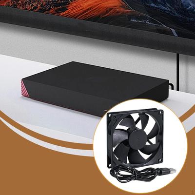 USB Saving Computer Fan Electronics Metal PBT Hydraulic Bearing Low Noise for TV Router Server