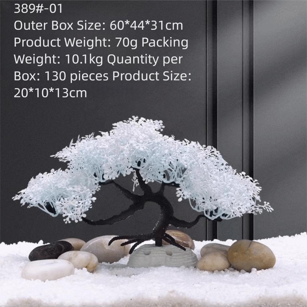 New Realistic Aquarium Fish Tank Decoration Creative Beautiful Simulation Water Plants Aquarium Ornament Office Decor