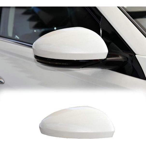 Front Left Right Side Rearview Mirror Cover Cap For Nissan Altima 2019 2020 2021 2022 2023 2024 Pearl White (Left (Driver) Side)