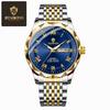 Binbang Watch Hot-selling Fashion Double Calendar Quartz Watch Waterproof Men's Watch Men's Watch