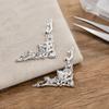100 Pcs Antique Style Corner Protectors DIY Hair Ornament Parts  Handmade Ornament Making
