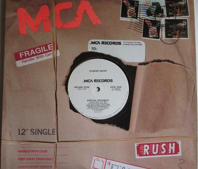 12-tums Skiva EUGENE WILDE Special Feelings MCA8P2339 MCA Records 1992 US Rap HipHopRB Begagnad