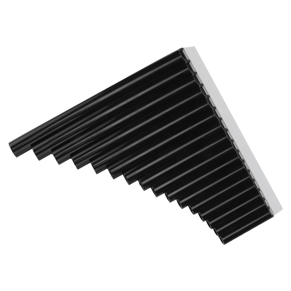 Pan Flute C Key with Cardboard Carrying Bag for Children Adults Beginners Teaching Staff Black 16