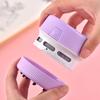 Desktop Vacuum Cleaner Portable Handheld Desk Cleaner for Crumbs Debris Pencil Shavings Snack Paper Eraser Dust Removal Tool