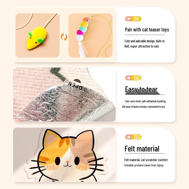 Besnai Cat Scratch Protectors & Toys
