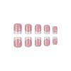 Short Press-On Nails Set With Floral Design Minimalist False Women Wearable Nail Tips In Multiple Colors