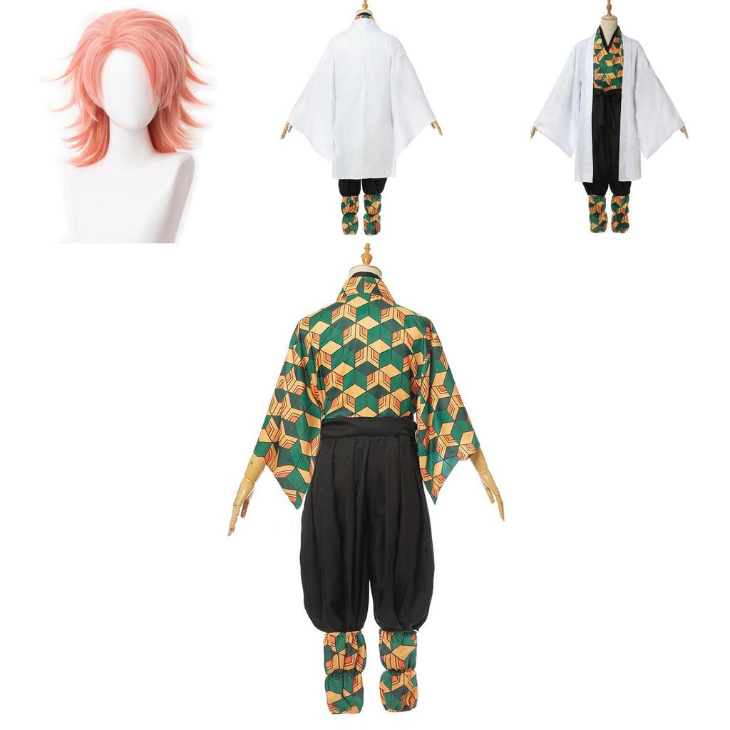Demon Slayer Kimetsu No Yaiba Sabito Cosplay Kostüm Exquisites Kimono Umhang Set Für Fans