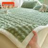 Thickened Winter Rabbit Fur Velvet Mattress Pad - Soft, Warm Bedding for Home and Dorm
