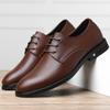 Genuine Leather Business Men's Shoes Luxury Minimalist Style Dress Up Party Daily Office Work Adult High-quality Shoes 38-44