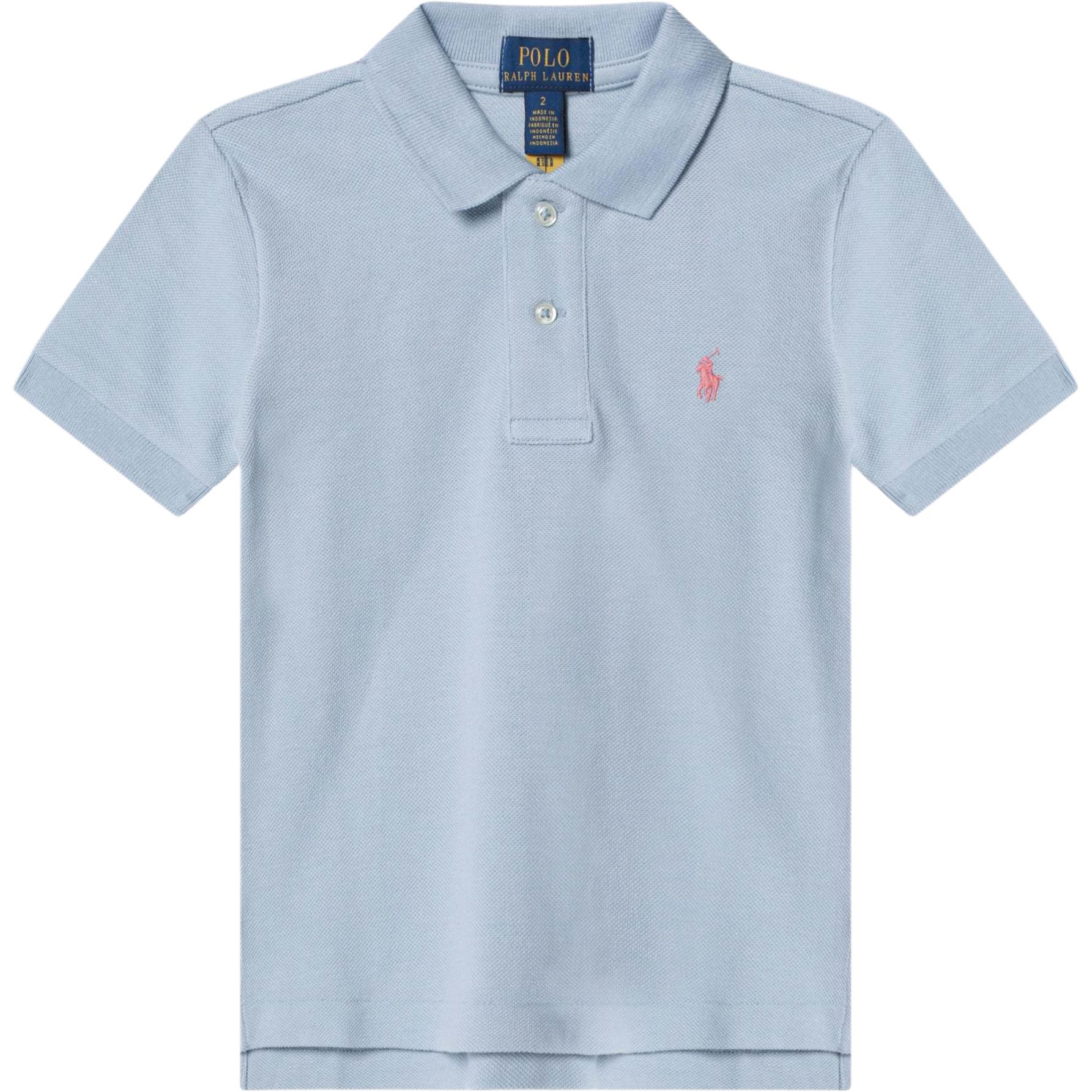 

Polo Ralph Lauren Polo Shirt Ss26 Cotton Small Pony Embroidered Short Sleeve Classic Edition Kids Kids tops 323703632-510 XL