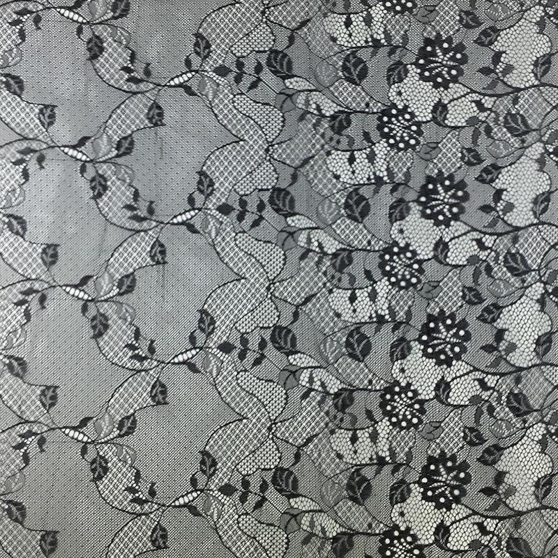 All-Polyester Hollow Flower Non-Elastic Lace Trim for Lolita Wedding Dress or Evening Gown