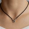 Adjustable Vintage  Necklaces Handmade Portrait Pendant Necklace  Female Lady Girl