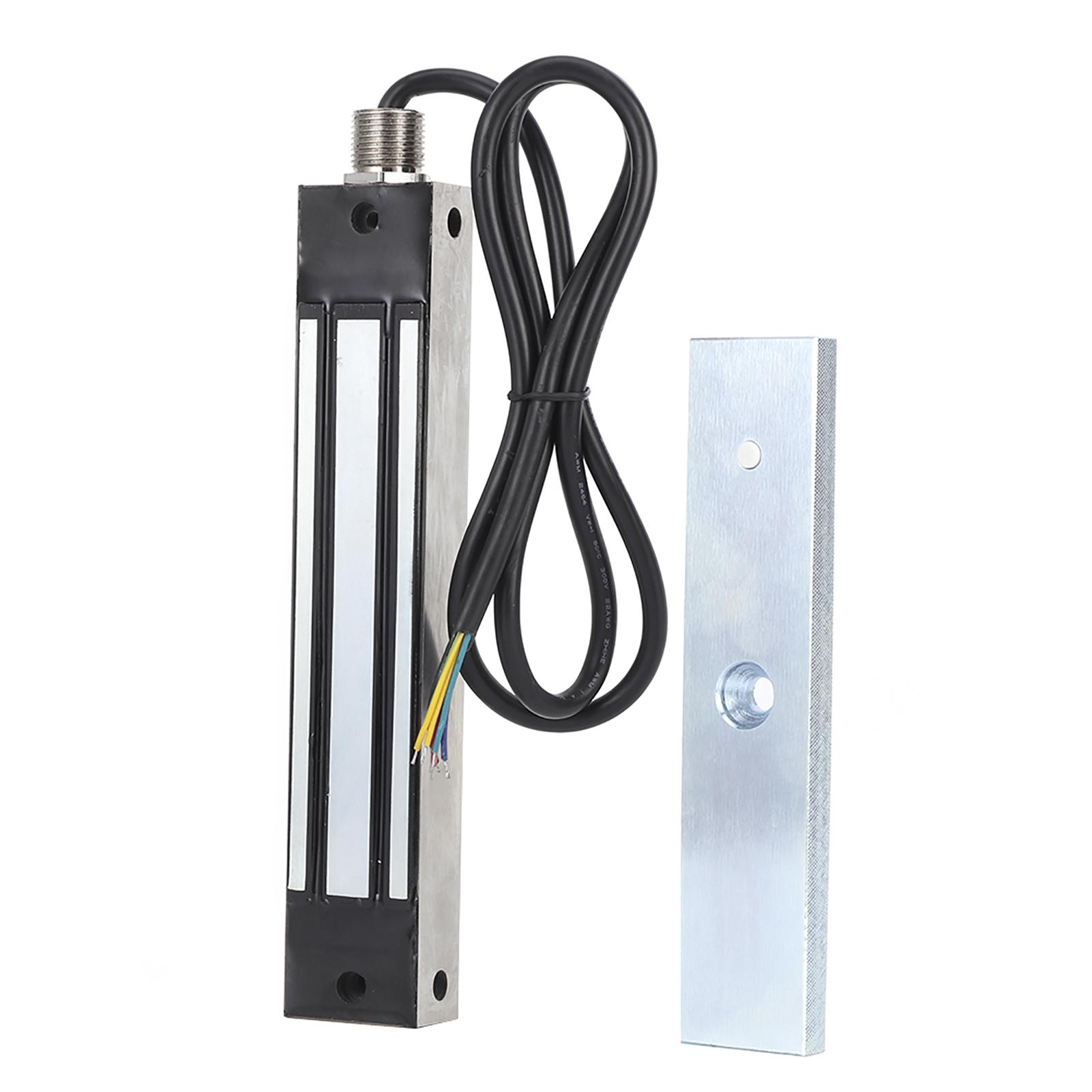 

280кг Дверной замок Нержавеющая сталь Магнитный Водонепроницаемый Шкафчик Системы безопасности DC12 24В