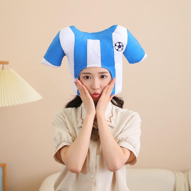 

Спортивная встреча, трикотажный головной убор, шляпа, реквизит для фото, мультяшный головной убор, реквизит для фото, реквизит для выступлений 52*32CM0.16kg