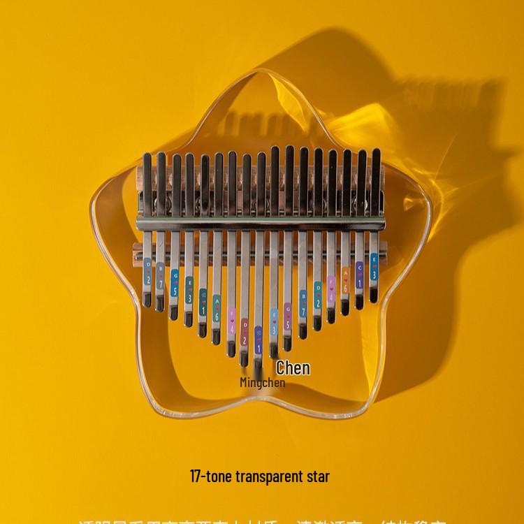 Portable 8-Note Mini Kalimba Thumb Piano for Beginners