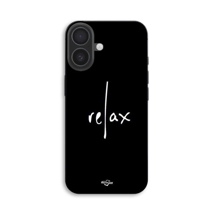 Hülle Für iPhone 18 Relax Maniacase schwarz