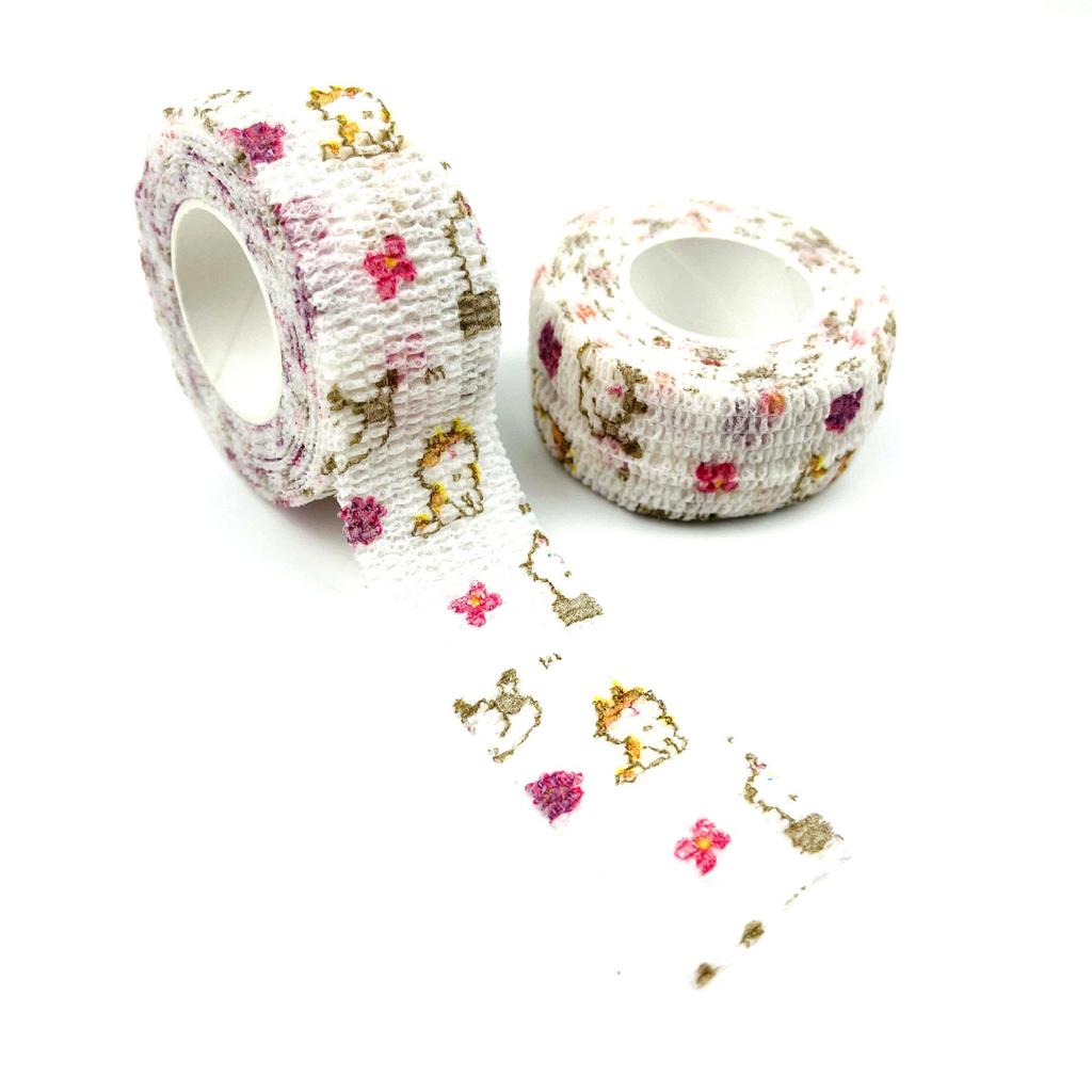 Elastic Finger Bandage Guard - Non-Woven, Self-Adhesive, Anti-Wear, Ideal for Students & Sports.