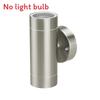Modern Stainless Steel Outdoor Wall Light With Waterproof Design And Dimmable Led For Garden And Porch Lighting