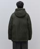 Musinsa Standard Non-Quilted Hooded Padded Jacket [Khaki]