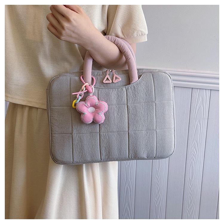 Korean Style Laptop Bag: Women's Office Commuter Tote for Tablets and iPads