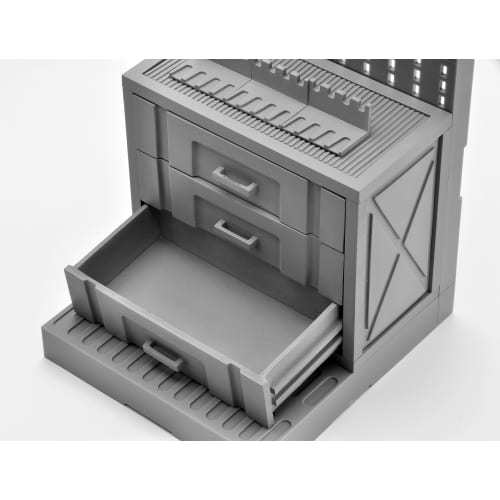 Little Armory LD006 Gun Rack B Plastic Model