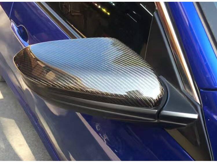 Honda Civic 10th Gen Carbon Fiber Rearview Mirror Cover Replacement