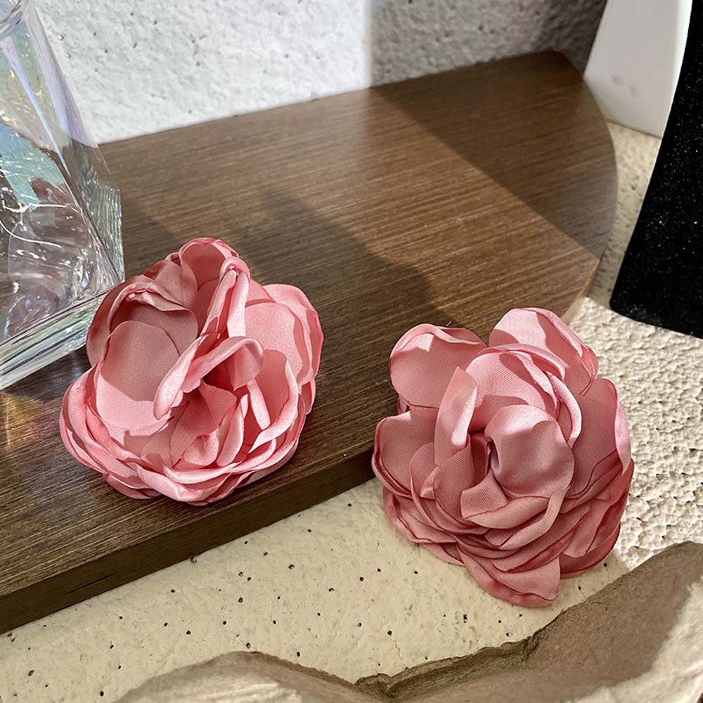 Korean Style Flower Ring Jewelry Accessories Cloth Flower Rings Y2K Style Flower Open Ring  Gifts