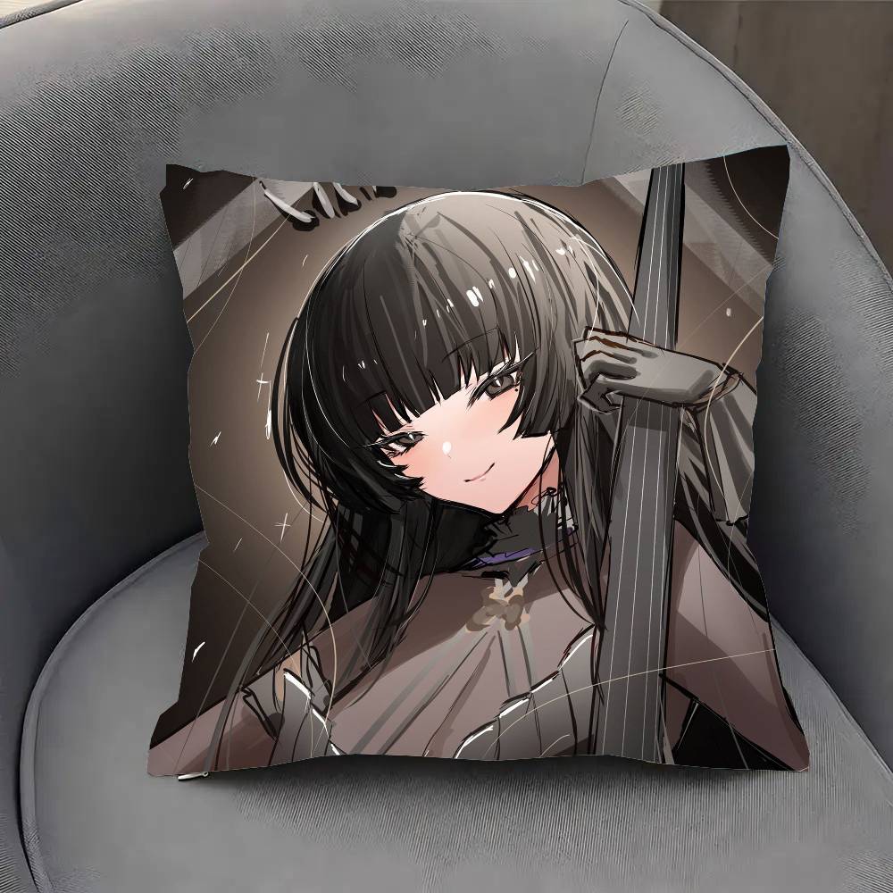 Virtuosa Animated Game A-Arknights Pillow Case Sofa Cushion Cover Room Home Decoration
