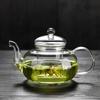 Heat-Resistant Glass Teapot with Filter: Thickened Stove-Safe Tea Set for Flower and Water Separation
