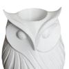 3D Printed Owl Pen Holder, 2 In 1 Flower Vase Desk Organizer, Cute Plastic Makeup Brush Holder, Home Office Decor