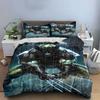 Armored figure with claws. Bedding sets Duvet cover sets Duvet covers Pillowcases(1 * Duvet Cover 2 * Pillowcases without duvet insert)