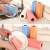 Asciugamani Monouso per la Pulizia Panni da Cucina Strofinacci Panni in Tessuto Non Tessuto Salviette Pratiche Domestico 50 Fogli/Rotolo accessori casa