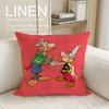 Cute Asterix Cushion Cover Pillowcase Set Pcs x x Breathable Washable Sofa Cushion Cover