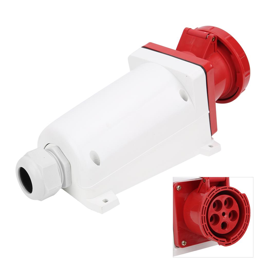 5-polige Industriesteckdose Wasserdicht IP67 Staubdicht 380415V 125A 3P+N+E für Industrietechnik