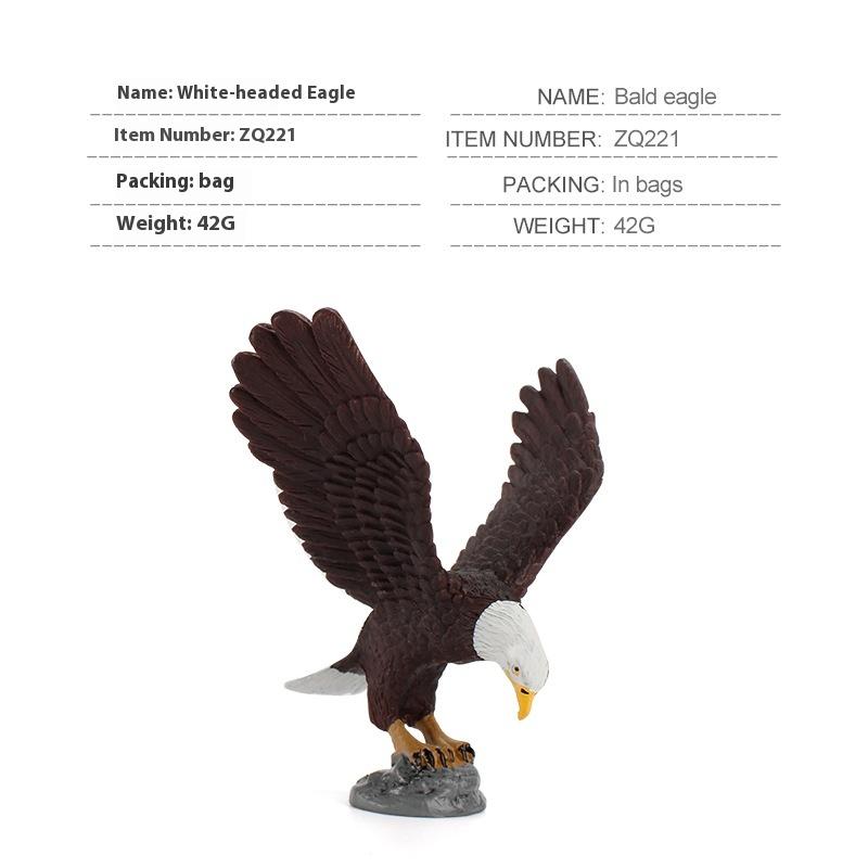 Wildlife Children's Science Education Cognitive Bird Model Simulation Owl Woodpecker Carving Ornament Toy