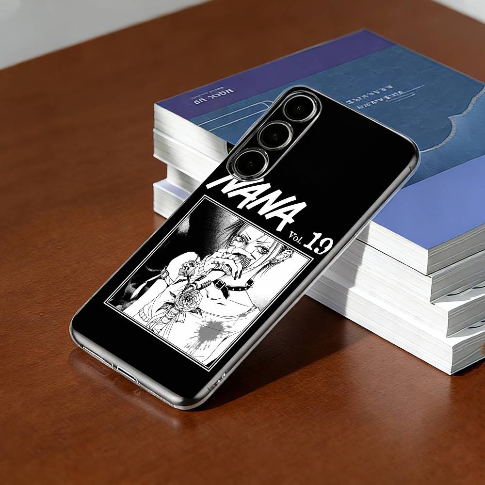A-Anime Cool Nana O-Osaki Line Phone Case For SamsungA10,12,20,21S,30,31,40,50,51,52,70,71 Transparent Cover