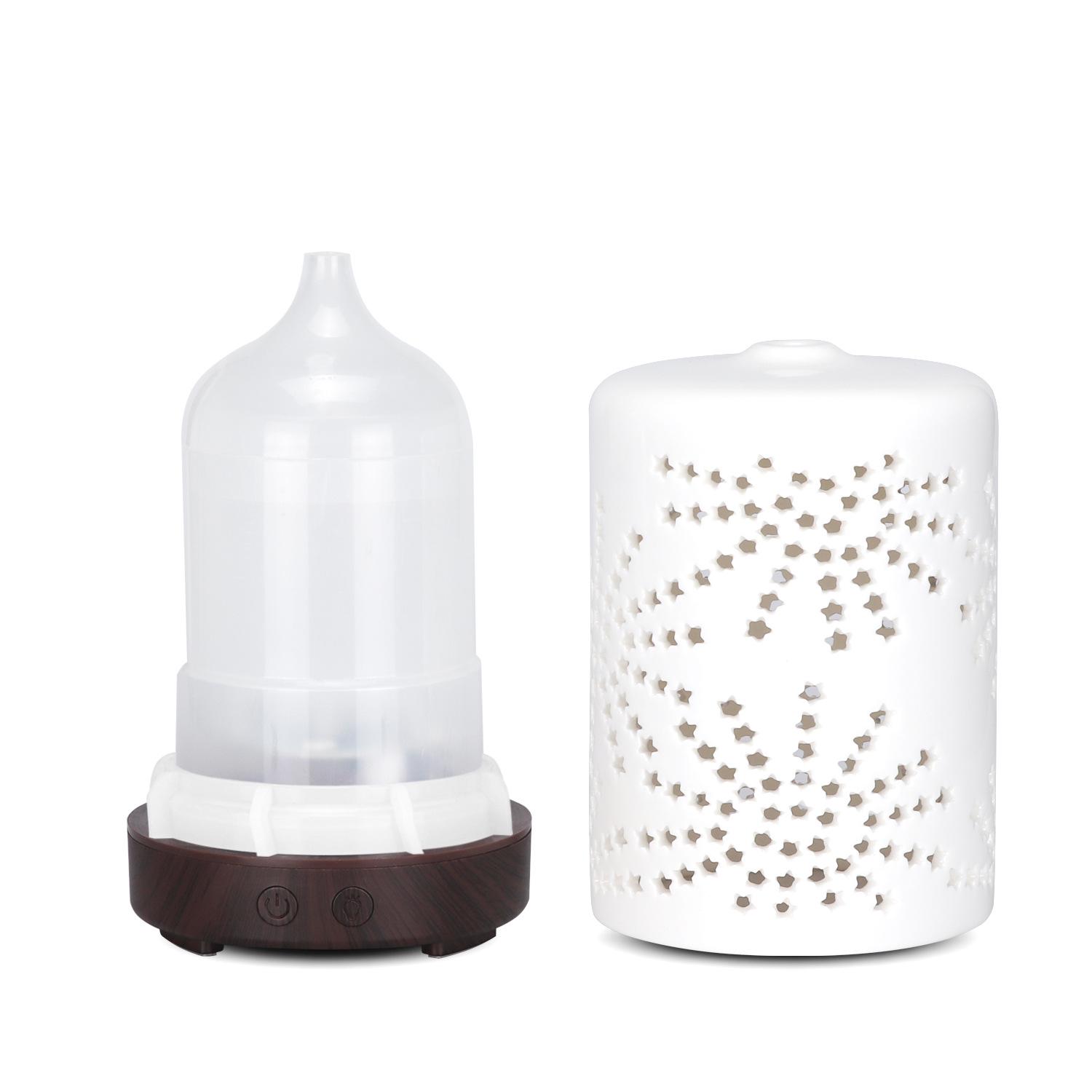Household Ceramic Aroma Diffuser & Humidifier for Indoor Air Purification Japanese Plug