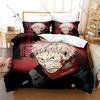 Cool Nanami Kento Blonde Suit Leopard Tie Cleaver Sunglasses Duvet Cover + 2 Pillowcases Dark Shonen Anime Bed Linen