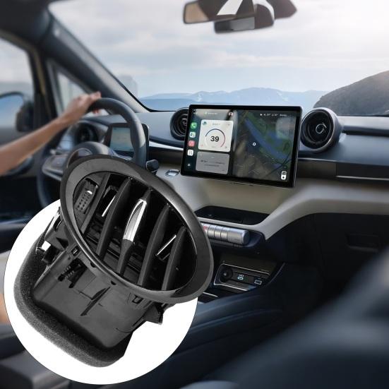 Car Air Conditioner Outlet Vent Cover, Round Front Air Grille AC Vent, Interior Center Console Air Vent, Dashboard AC Ventilation Conditioning Outlet