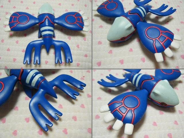 TAKARA TOMY 3D Pokemon Encyclopedia Pokemon Advanced Generation 5 Figure 1 Kyogre Production Vol. @Early